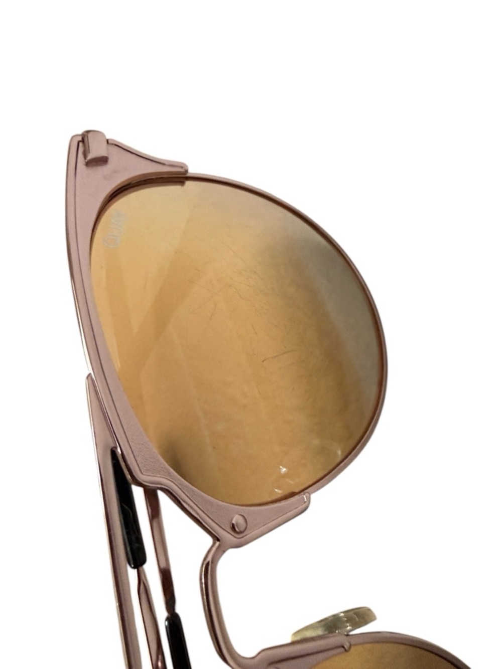 Quay Australia X Chrisspy Gemini Rose Gold Sunglasses - Picture 9 of 10
